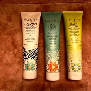 Brand new Pacifica Face Cleansers